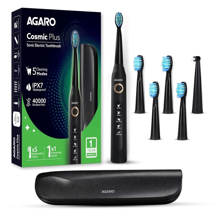 AGARO COSMIC PLUS Sonic Electric Tooth Brush For Adults