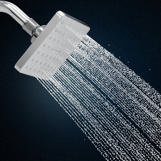 KOHLER Parallel Square Showerhead with Shower Arm – Premium Chrome Finish Rain Shower