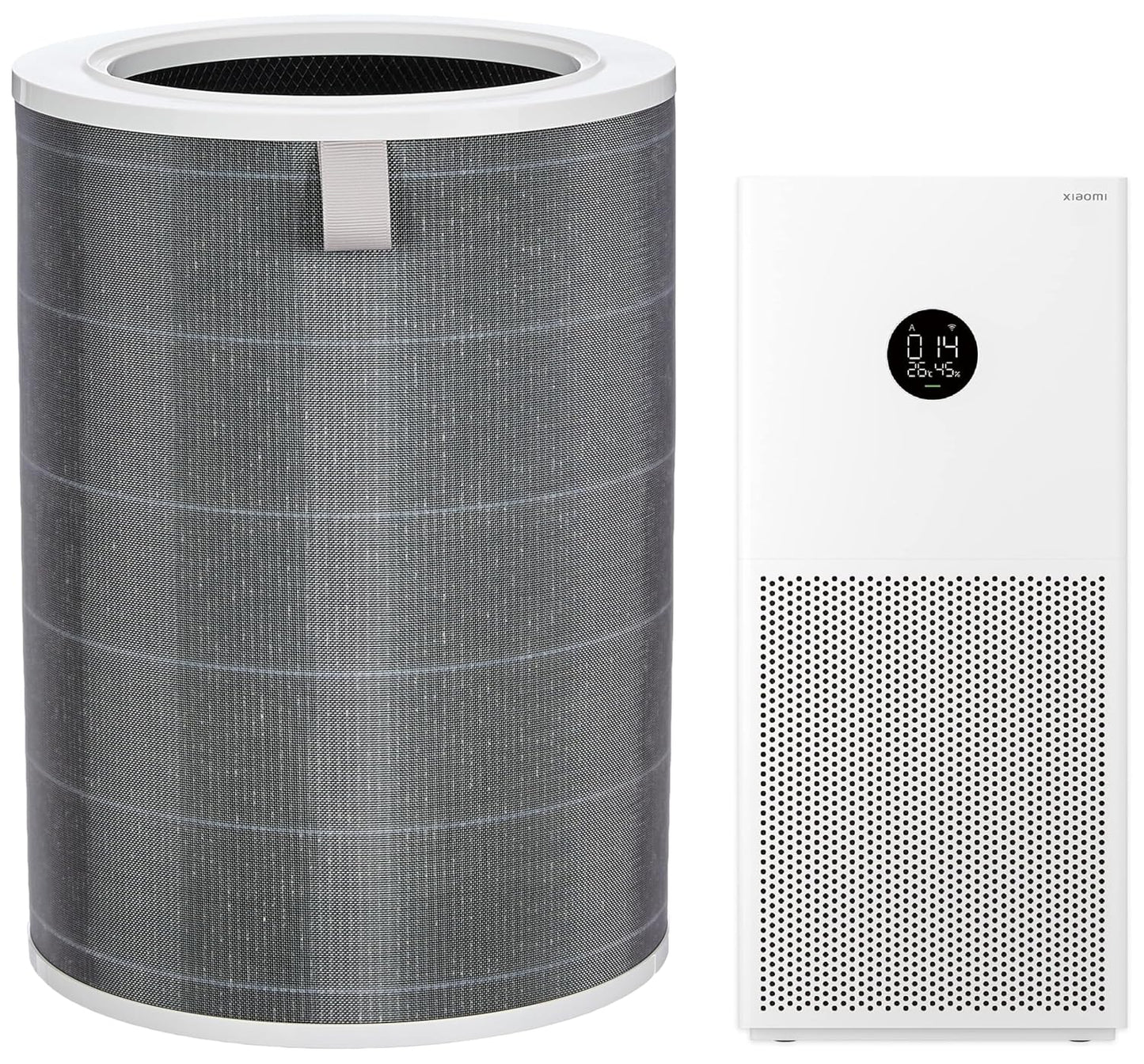 Xiaomi Smart Air Purifier 4 Lite with High Efficiency Filter – Removes 99.97% Dust, Allergens, Bacteria, Viruses & Odors | Advanced Air Cleaner with Air Purifier 4 Lite Replacement Filter
