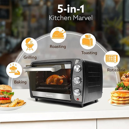 AGARO Majestic 17L OTG Oven – Bake, Grill, Roast & Toast + FREE Lint Remover