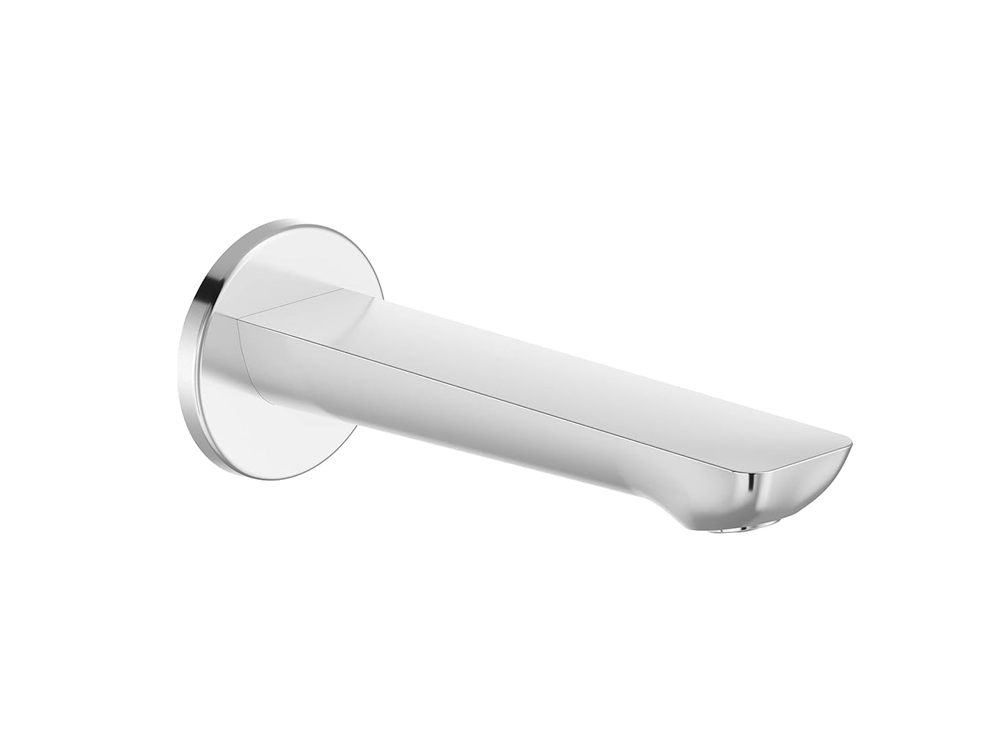 KOHLER Fore Arc Bath Spout with Hidden Aerator | Premium Wall Mounted Brass Bathroom Tap with Chrome Finish | Corrosion Resistant Bath Spout Without Diverter |