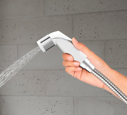 Kohler Complementary Basic Health Faucet with Metal Hose & Holder – Premium Chrome Finish Bathroom Jet Spray |