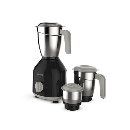 Philips HL7756 750 Watt Mixer Grinder | 3 Jars | Powerful Motor | Pulse Function | Black