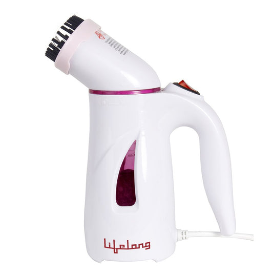 Lifelong LLGS01 Handheld Garment Steamer (Pink) + FREE AGARO Royal Coffee Frother (Worth ₹600) – Limited Time Offer!