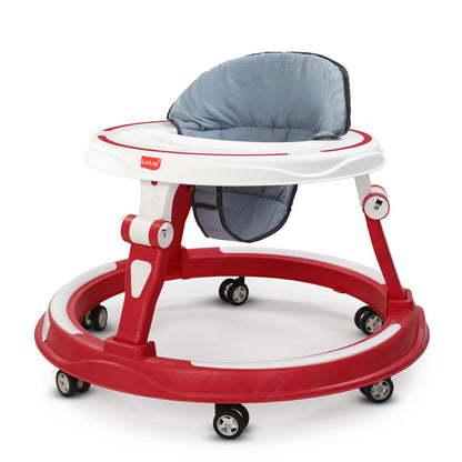 LuvLap Elegant 360° Baby Walker for 6–18 Months | 3-Level Height Adjustable | Safe & Comfortable |FREE AirPods Worth ₹499 🎁