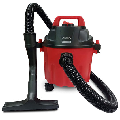AGARO Rapid 1000W Wet & Dry Vacuum Cleaner | 16.5 kPa Suction | 10L Tank | Blower Function | Compact Home Cleaning Machine