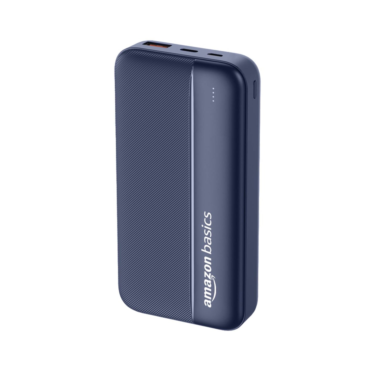 Amazon Basics 20000mAh Power Bank with 22.5W Fast Charging | Triple Device Support | Dark Blue