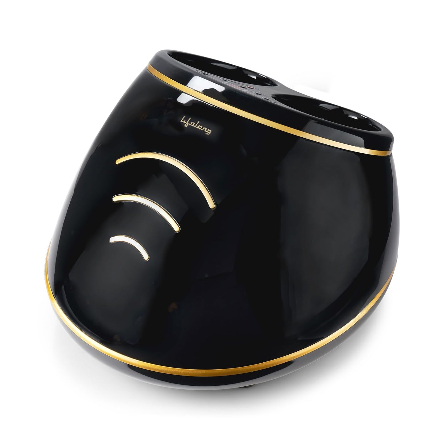 Lifelong LLM432 Airbag Foot Massager with Heat | Shiatsu Deep Kneading & Air Compression for Pain Relief | FREE Lint Remover Worth ₹699