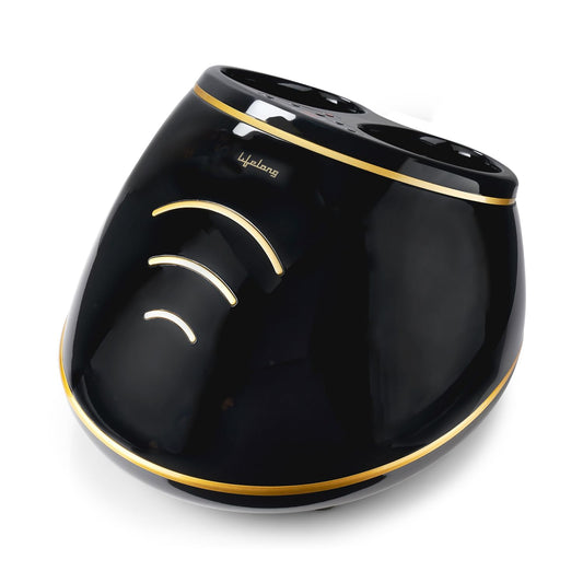 Lifelong LLM432 Airbag Foot Massager with Heat | Shiatsu Deep Kneading & Air Compression for Pain Relief | FREE Lint Remover Worth ₹699