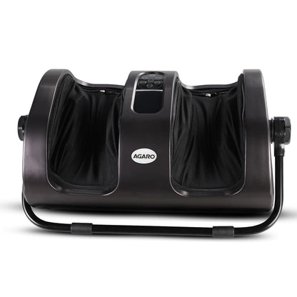 AGARO Grand Shiatsu Foot Massager with Deep Kneading Function for Muscle Relief & Blood Circulation (Black) + FREE AGARO Lint Remover | Corded Electric | FREE Delivery