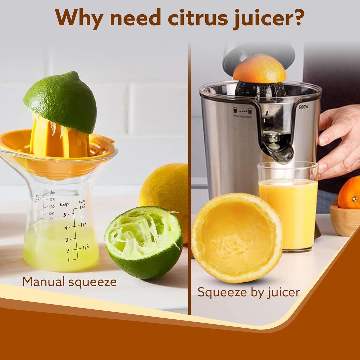 🔥 Limited Time Offer | AGARO Regency 350W Electric Citrus Juicer with 650ML Capacity, AC Copper Motor, Pulp Regulator & Dual Cones – Stainless Steel Juicer for Orange, Lemon & All Citrus Fruits | 🎁 FREE Electric Kettle Worth ₹999 Included