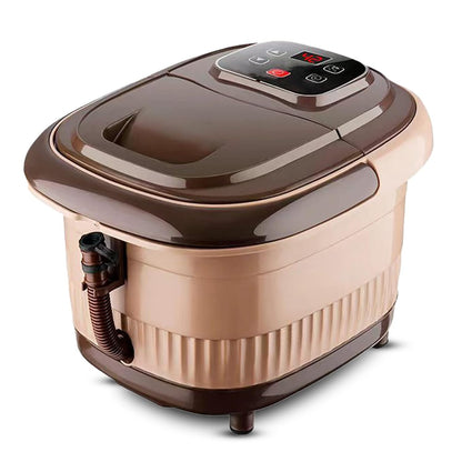 AGARO Regency Manual Foot Spa Bath Massager with Heat, 12 Rollers & Temperature Control | Free AGARO Elite Rechargeable Mini Electric Chopper Worth ₹599