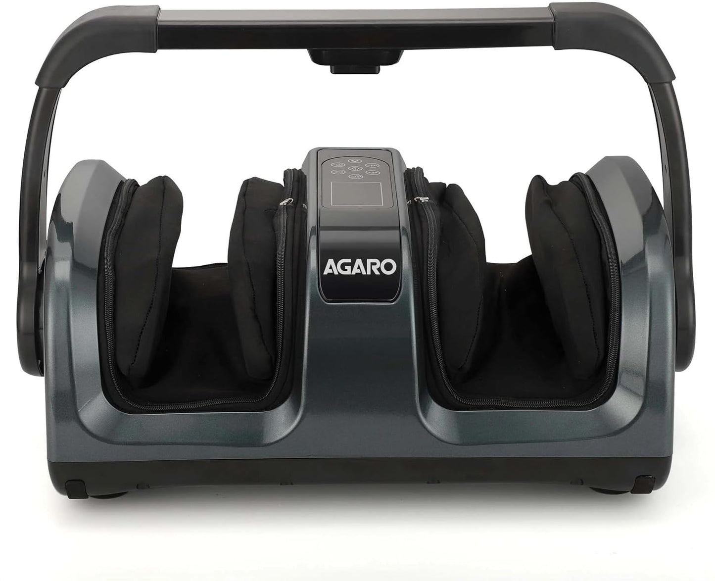 AGARO Royal Air Compression Foot Massager with Shiatsu Kneading, Rolling & Heat | Remote Control | Improves Blood Circulation & Relieves Foot Pain | FREE AGARO Lint Remover Worth ₹699