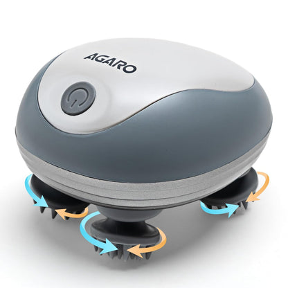 AGARO Scalp Massager SM3675 | Rechargeable Electric Head Massager with 3 Speed Modes