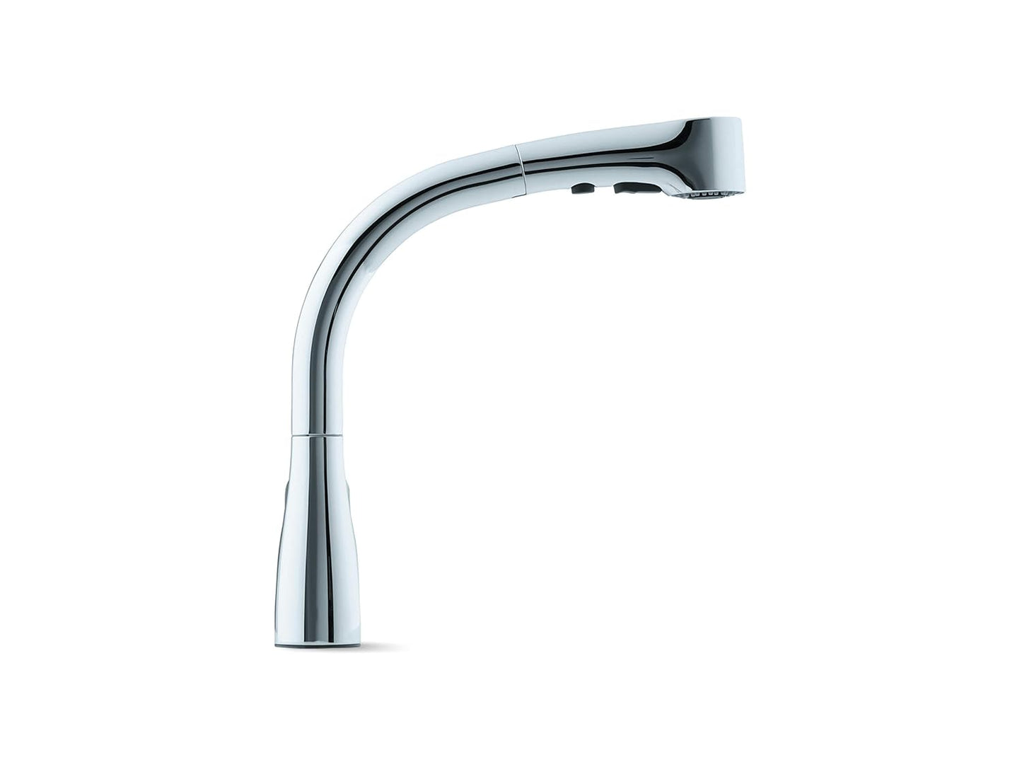 KOHLER Elate Pull-Out Kitchen Faucet with Chrome Finish | Premium Pull-Out Sink Tap for Modern Kitchens | Single Handle Kitchen Mixer