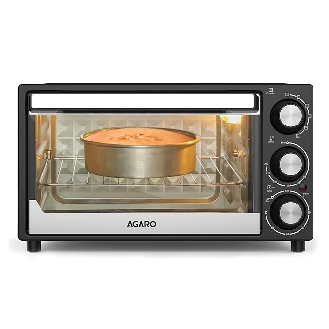 AGARO Premium Grand 21L Oven Toaster Grill | 5 Heating Modes & Convection Function + FREE Lint Remover 🔥