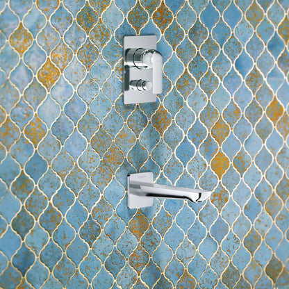 Luxury Kohler Fore Line Aqua Turbo 235 Recessed Bath and Shower Trim K-27499IN-4FP-CP | Neo-Modern Wall Mount Single Lever Diverter | Premium Recessed Bath & Shower Fitting | Minimalist Chrome Bathroom Design