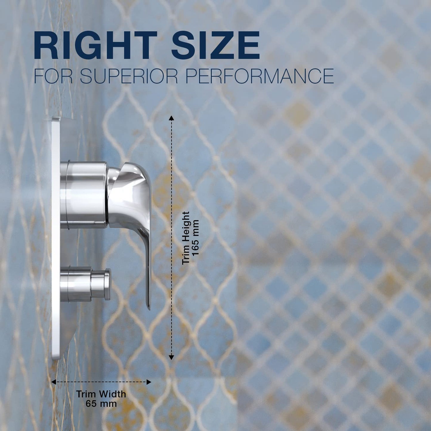 Luxury Kohler Fore Line Aqua Turbo 235 Recessed Bath and Shower Trim K-27499IN-4FP-CP | Neo-Modern Wall Mount Single Lever Diverter | Premium Recessed Bath & Shower Fitting | Minimalist Chrome Bathroom Design