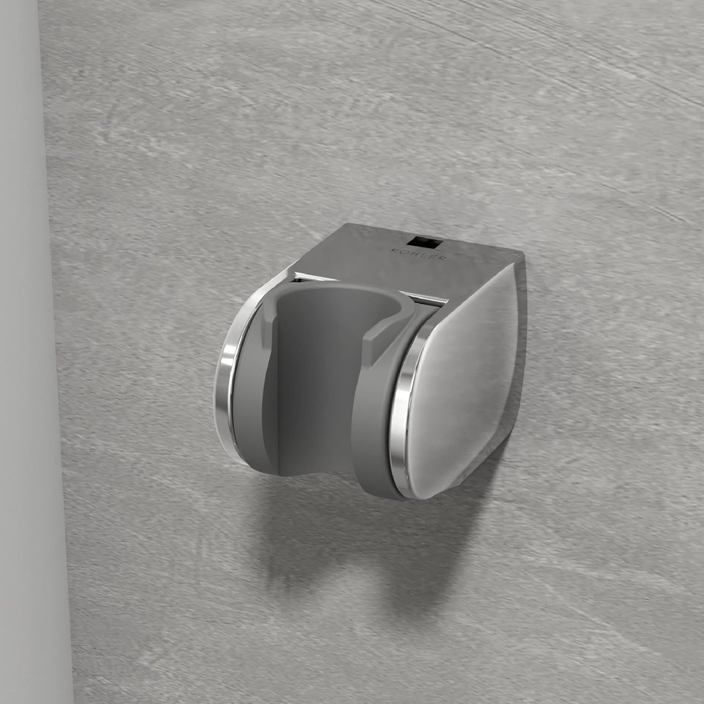 KOHLER Complementary Hand Shower Bracket | Premium Wall Mounted Shower Holder with Chrome Finish | Durable Bathroom Handshower Support Bracket