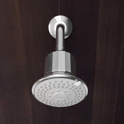 Kohler Rain Duet Filter Shower Head with Water Purifier Cartridge – 5 Spray Multifunction Overhead Shower for Hard Water | Chrome Finish