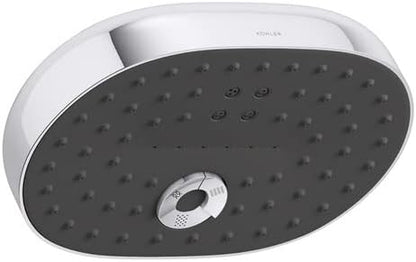 Kohler Statement Multifunction Showerhead – Multiple Spray Modes with Premium Polished Chrome Finish | Luxury Overhead Shower