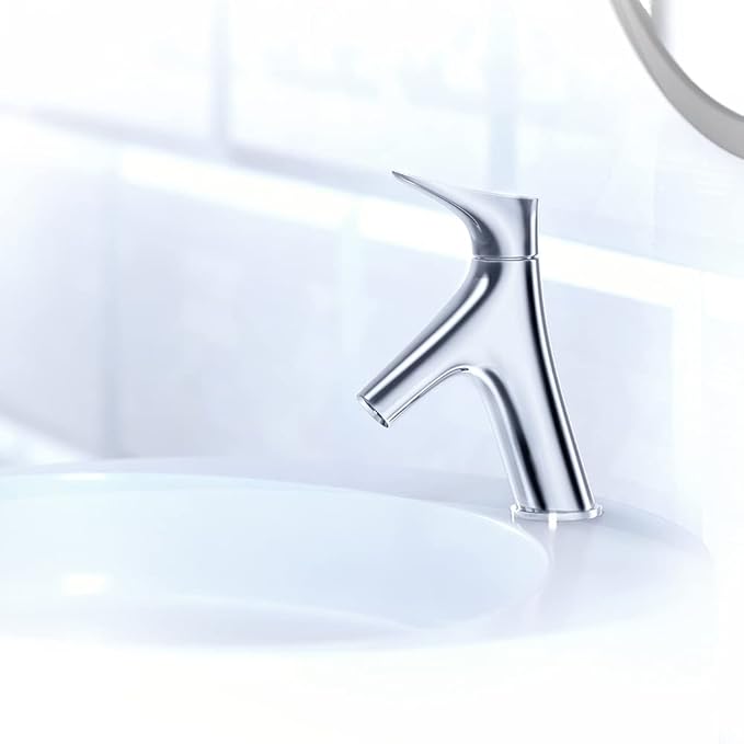 Kohler Vive Pillar Wash Basin Tap – Premium Chrome Finish Bathroom Water Tap for Modern Sinks | Durable Metal Faucet