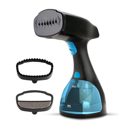 AGARO Signify 1500W Handheld Garment Steamer | Fast Heat Wrinkle Remover Iron | Ceramic Steam Nozzle | 260ml Water Tank | Detachable Fabric Brush | Portable Steamer for Clothes + FREE Electric Kettle Worth ₹999