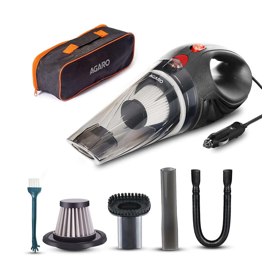 AGARO CV1077 Portable Car Vacuum Cleaner | 110W Powerful Handheld Vacuum Cleaner