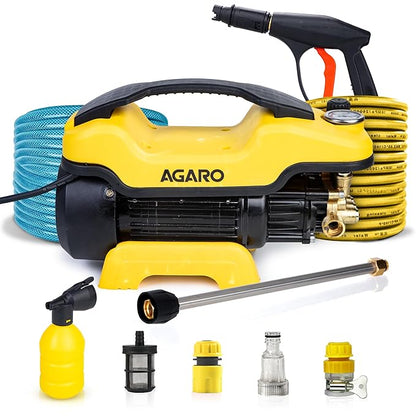 AGARO Supreme Plus Pressure Washer 2200W – 140 Bar High Power Car & Bike Washer with 8M Hose