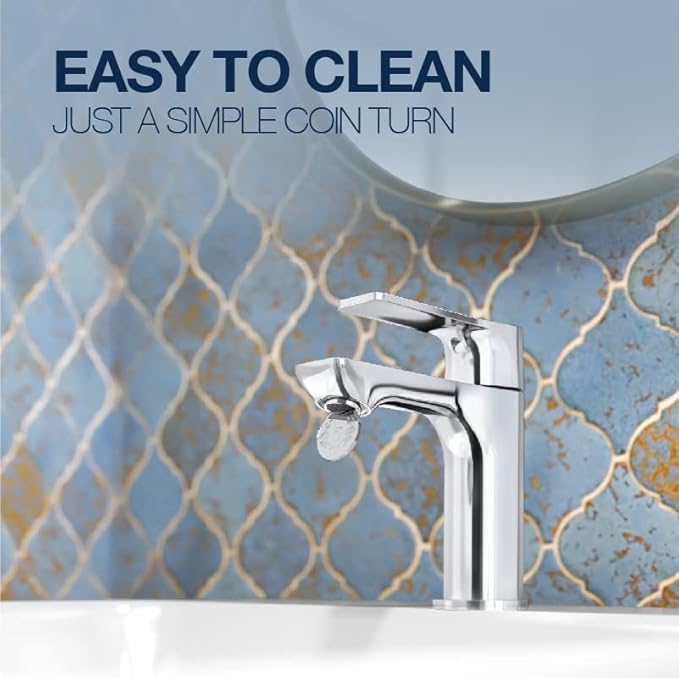 Kohler Fore Tri Pillar Wash Basin Tap 27484IN-4-CP | Premium Polished Chrome Bathroom Sink Faucet | Aerodynamic Triangular Design | Strong Brass Construction