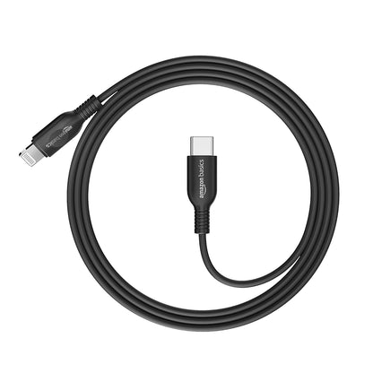 Amazon Basics USB A to Lightning Cable 1.2M – MFi Certified Nylon Braided Fast Charging Cable for iPhone 13/12/11 SeriesAmazon Basics USB A to Lightning Cable 1.2M – MFi Certified Nylon Braided Fast Charging Cable for iPhone 13/12/11 Series