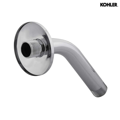 KOHLER Complementary Shower Arm with Escutcheon 99054IN-CP | Premium Chrome Finish Shower Head Extension Arm for Bathroom | Corrosion Resistant Wall Mounted Shower Arm