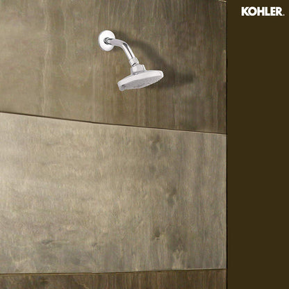 KOHLER Complementary Shower Arm with Escutcheon 99054IN-CP | Premium Chrome Finish Shower Head Extension Arm for Bathroom | Corrosion Resistant Wall Mounted Shower Arm