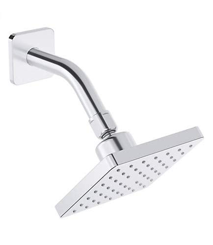 KOHLER Parallel Square Showerhead with Shower Arm – Premium Chrome Finish Rain Shower