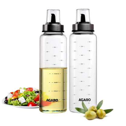 AGARO Elite Glass Carafe with Strainer Lid 500ml | Borosilicate Tea Carafe | Microwave Safe Heat Resistant Glass Kettle