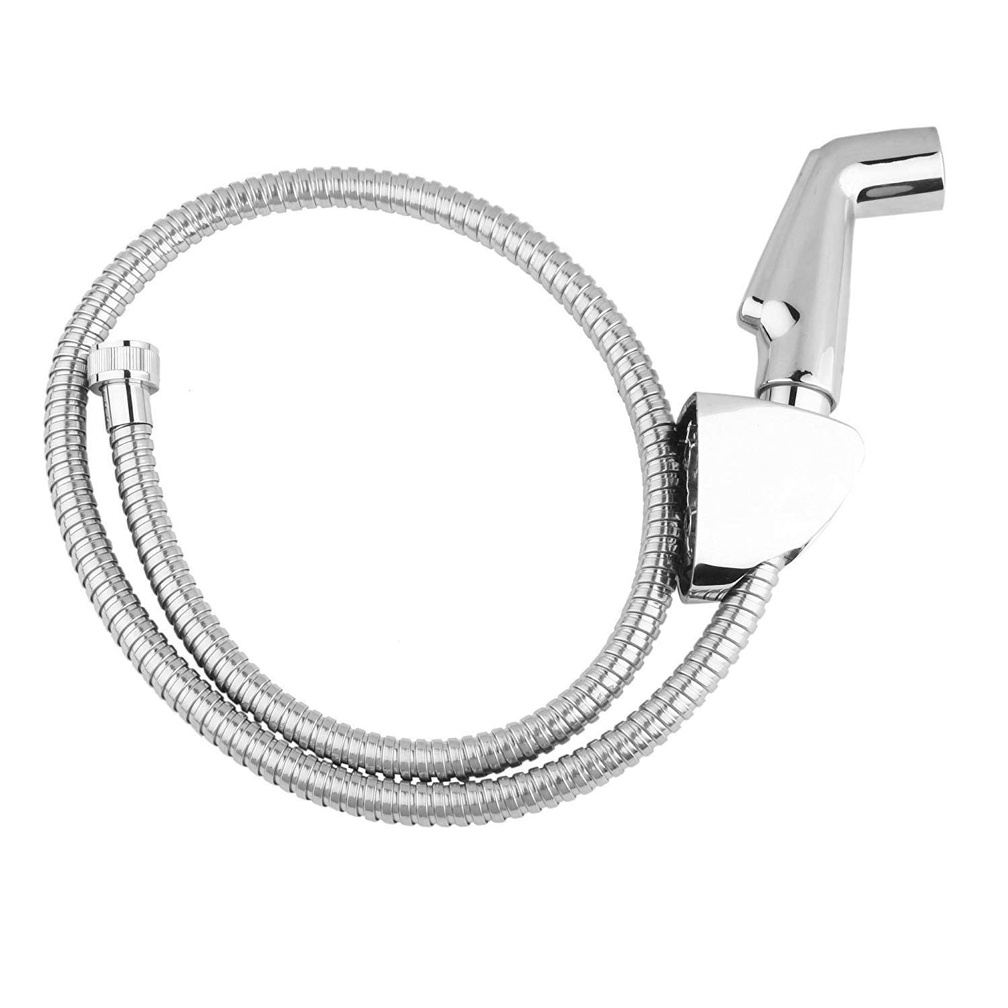 KOHLER Deco Health Faucet with Flexible Metal Hose & Holder | Premium Toilet Jet Spray for High Water Pressure | Polished Chrome Bathroom Bidet Sprayer |