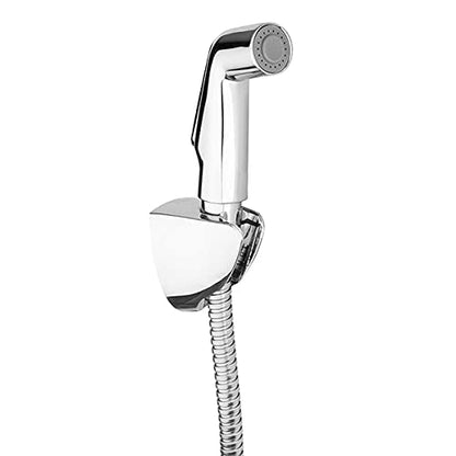 KOHLER Deco Health Faucet with Flexible Metal Hose & Holder | Premium Toilet Jet Spray for High Water Pressure | Polished Chrome Bathroom Bidet Sprayer |