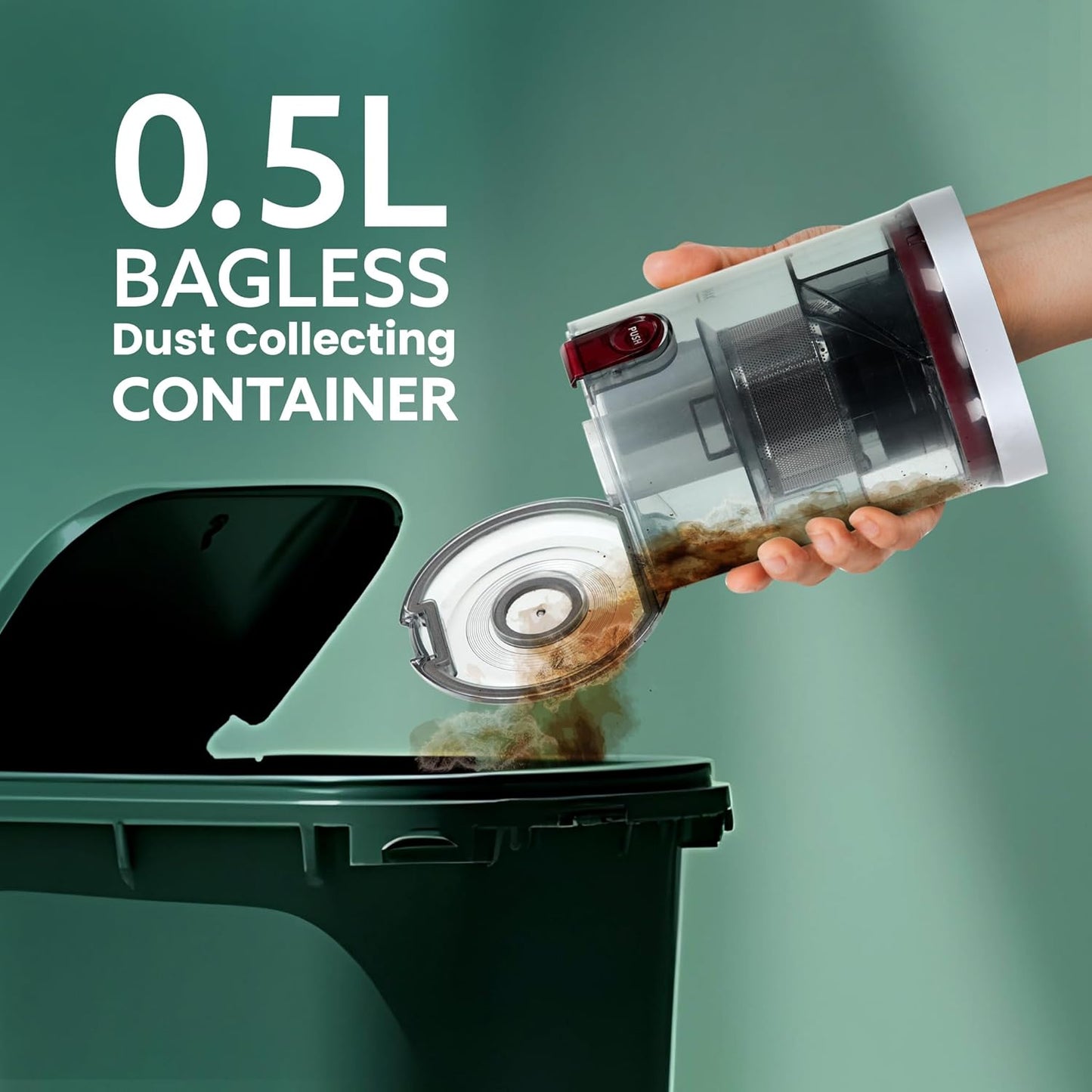 AGARO Supreme Cordless Vacuum Cleaner | 400W Brushless Motor | 25kPa Suction | 2-in-1 Stick & Handheld Vacuum